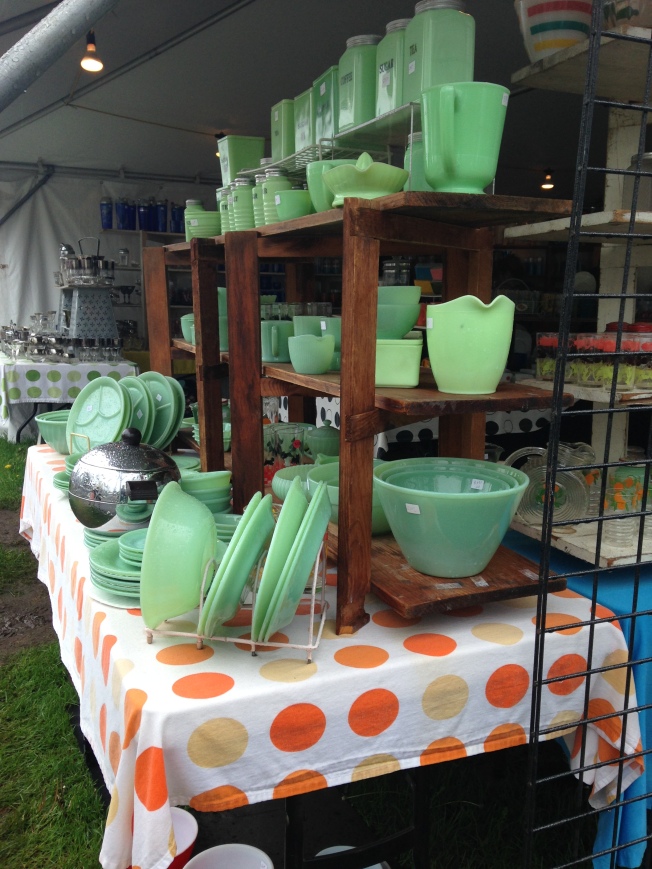 At Brimfield Antique Show with Pattern and Branch