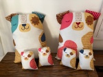 Gift Sewing:  Woof Woof Family Stuffed Animals